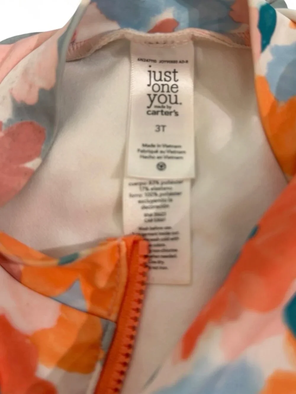 Carter's Just One You 3T Girl's Swimsuit